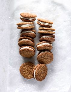 Oatmeal Cream Pies Recipe Blog - Magnolia Oatmeal Cream Pies Recipe, Magnolia Table Recipes, Joanna Gaines Recipes, Oatmeal Cream Pies, Cream Pies, Good Pie, Oatmeal Cream, Cream Pie Recipes, Buttercream Filling