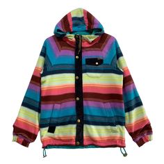 Retro Multicolor Windbreaker For Winter, Vintage Multicolor Winter Outerwear, Vintage Billabong Jacket, Vintage Multicolor Hooded Outerwear, Vintage Billabong, 90s Multicolor Hooded Outerwear, Jacket Streetwear, Streetwear Aesthetic, Hoodie Jacket