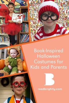 books inspired halloween costumes for kids and parents