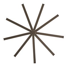 an image of a clock that is made out of wood sticks and metal bars on white background