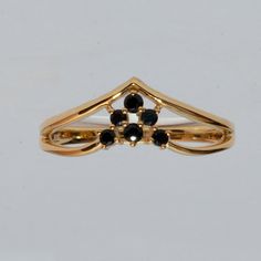 >Metal type:-sterling silver >band colour:-yellow gold plated > Stamp:925 >gemstone:- black Onyx > gem qty-6 pcs 1.8mm  >  CUSTOM  ORDER<   We can create almost any ring , earrings , necklace you desire with high quality and   affordable price. please message us for details. curved wedding bands can be customized for your engagement ring. please order asap and send me  some pictures of your ring.  > ENGRAVING<   I will be happy to add engraving to my jewelry if possible . please message us. > Elegant Formal Stackable Gemstone Rings, Elegant Gold Cubic Zirconia Birthstone Ring, Elegant Gold Birthstone Ring With Cubic Zirconia, Elegant Stackable Sapphire Ring For Formal Occasions, Formal Stackable Sapphire Ring, Gold Plated Birthstone Promise Ring, Yellow Gold Birthstone Jewelry For Party, Gold Birthstone Ring With Cubic Zirconia, Formal Gold Stackable Rings