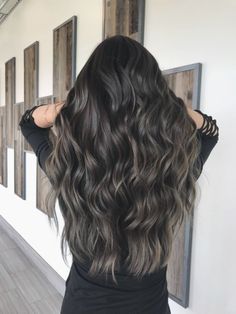 Smokey Ash Brown Hair, Mushroom Balayage, Ash Brown Hair Balayage, Brown Hair Inspiration, Brown Hair Looks