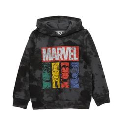 Nwot Marvel Friends Peek Out From Bold Blocks On This Cool Cotton-Blend Hoodie That Will Have Them Ready For Everyday Adventures Or Theme Park Trips. Side Cut Pockets Marvel Hoodie, Nordstrom Baby, Boy Jumper, Marvel Kids, Superhero Fashion, Kids Tie Dye, Kids Fleece, Tie Dye Sweatshirt, Tie Dye Hoodie