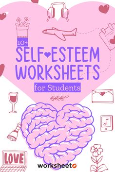 a poster with the words self - selvese worksheets for students on it