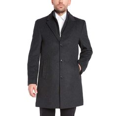 Brand New With Tags Overcoat For Sale. It Is Charcoal Gray And Is Heavy And Warm. Button And Zipper Enclosure. Shell: 60% Wool | 20% Cashmere | 19% Nylon | 1% Other Fibers Lining: 100% Polyester Body Length (In): 48r = 40 Men's Overcoat, Mens Wool Overcoat, Mens Overcoat, Winter Overcoat, Wool Overcoat, Cashmere Wool, Charcoal Color, Wool Fabric, Double Breasted Suit Jacket