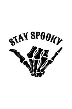 Stay Spooky SVG | Skeleton SVG | Halloween SVG Files | Halloween Shirts | Fall Halloween Halloween Svg Ideas, Cricket Halloween Projects, Halloween Shirt Svg Free, Stay Spooky Svg, Funny Halloween Svg, Halloween Vector Illustration, Free Halloween Svg Files For Cricut, Halloween Cricut Projects