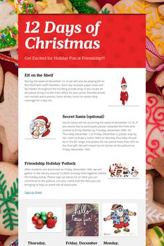 the website for christmas cookies is displayed