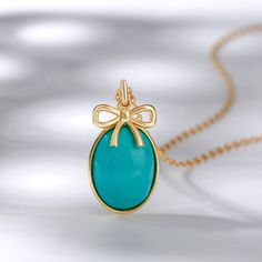 Enhance your graceful style with this oval turquoise pendant in sterling silver. High polish finish is featured in this stunning gemstone jewelry necklace, giving it a brilliant shine and glitz adding to its feminine charm. This chic necklace will surely update any woman's jewelry collection and will compliment casual and formal attires.Carat Weight: 5.615 ctStone Size: 13*17 mmStone Type: Jeulia® StoneNumber of Stones: 1 Stone Shape: OvalStone Color: TurquoiseWeight: 1.4 gWidth: 13.1 mmHeight: Elegant Turquoise Cabochon Necklace, Elegant Turquoise Gemstone Necklace, Elegant Round Turquoise Cabochon Necklace, Elegant Blue Turquoise Necklace For Gift, Gold Turquoise Oval Necklace, Elegant Turquoise Cabochon Pendant Necklace, Elegant Turquoise Necklace With Round Pendant, Elegant Turquoise Pendant Necklace As Gift, Elegant Gold Turquoise Necklace With Oval Pendant