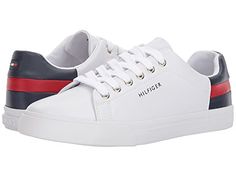 PAIR Tommy Hilfiger Shoes, Sneakers Athletic, Tommy Hilfiger Women, Athletic Outfits, Shoes White, Discount Shoes, White Sneaker, Shoe Collection, Women's Shoes