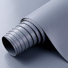 an up close shot of a grey fabric