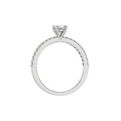 This ring is made with an oval solitaire diamond set in four-prong setting, and is complemented by a round pave diamonds band.Details: - Made to Order- Diamond Weight: 0.10 CT, 0.25 CT, 0.50 CT, 0.75 CT, 1.00 CT - Accent Diamond Weight: 0.22 CT - No Of Diamonds: 19- Diamond Type: Lab Grown Diamond (CVD, HPHT)- Focal Diamond Cut: Oval- Accent Diamond Cut: Round- Diamond Clarity: VS - Diamond Color: Colorless (DEF)- Setting Type: Prong and Pave- Band Thickness: 1.20 MM- Band Width: 1.70 MM- Metal Modern Diamond Ring With Prong Setting For Proposal, Classic Cushion Cut Ring With Pave Setting, Refined Oval Diamond Ring With Brilliant Cut, Refined Oval Ring With Brilliant Cut, Refined Oval Rings With Brilliant Cut, Refined Oval Brilliant Cut Rings, Minimalist Oval Wedding Ring With Prong Setting, Timeless Oval Brilliant Cut Diamond Ring, Elegant Rings With Radiant Cut And Pave Setting