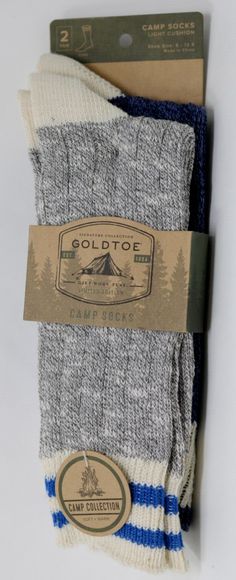 Signature Collection by GOLDTOE men’s Camp socks are crafted with your every adventure in mind. With equal focus on design, comfort, and utility, GOLDTOE Camp socks are crafted with cozy premium yarns, comfort flat toe seam and arch support for a more secure fit. These limited-edition, exclusive designs complement any winter wardrobe and are perfect for fall hikes, working from home, or going back to the office. The durability and quality of GOLDTOE socks make them a well-received gift whether y Fall Hikes, Camp Socks, Soft Socks, Fall Hiking, Soft Sock, Cozy Socks, Comfortable Flats, On Design, Signature Collection