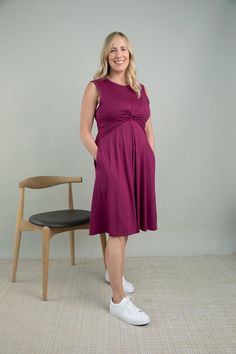 Debra Nursing Dress Nursing-friendly Sleeveless Maternity Dresses, Maternity Sleeveless Nursing-friendly Dress, Maternity Nursing-friendly Empire Waist Dress, Maternity Empire Waist Dresses Nursing Friendly, Empire Waist Maternity Dress, Nursing Friendly, Maternity Bump Friendly Dresses, Sleeveless Maternity Midi Dress, Moms Night Out, Moms' Night Out