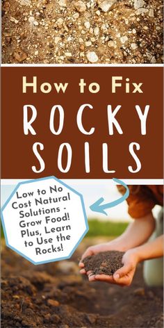 how to fix rocky soil in the garden with pictures and instructions on how to use it