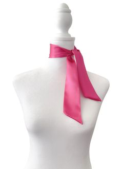 "This self-tie 100% silk scarf can be worn in so many different ways. It looks fabulous with a collared blouse, as a hand scarf, on a pony tail or even simply around your neck. This print also comes in other styles, Big Bow, Classic and Skinny. You can find all of those in our Bow Scarves section. - Mini Style, 2\" wide x 30\" long - Dry Clean/ Hand wash - Made in the USA *Colors vary on-screen SHOP MORE BOW SCARVES, https://www.etsy.com/shop/melissavelia?section_id=22443156" Elegant Silk Tie Neck Scarf With Ties, Chic Pink Silk Scarf For Formal Occasions, Chic Ties As A Gift, Chic Neckwear Ties As Gift, Chic Formal Tie Neckwear, Chic Pink Satin Silk Scarf, Silk Necktie As A Gift, Silk Standard Tie As A Gift, Silk Standard Tie As Gift