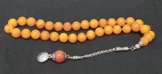 Old Baltic Amber/Antique Amber Rosary/Vintage Amber/33 Islamic Prayer Beads/Baltic Amber Misbaha/Amber Beads Rosary/Misbaha PRODUCT DETAILS: Total Beads: 33 beads  Size of prayer beads: 9X10 mm Size of imamet: 9X25 mm Weight rosary: 48,6 gr with tassel Color: Butter Yellow Tassel: Silver Made in Turkiye 100% Hand Made. Handmade with care. 🟢Each piece is made by a master craftsman. 🟢Experience the difference with its one-of-a-kind design. 🟢Tasbih is completely handmade and masterwork. 🟢It has Vintage Amber Beads, Gems, And Cabochons, Vintage Amber Beaded Gems And Cabochons, Vintage Amber Beads For Gifts, Vintage Amber Beads Gems And Cabochons For Gift, Vintage Round Gemstone Beads, Antique Amber Beads For Gift, Vintage 8mm Adjustable Beads, Vintage Amber Polished Beads, Gems, And Cabochons, Antique Round Beads For Jewelry Making