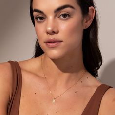 The Shiner Necklace features a gold chain and a pavé plated rectangle pendant that will have you shining. This pendant and chain necklace is the layering piece your jewelry collection needs. Layer it how you want — with other gold necklaces or with colorful pieces. Everyday Necklace With Rectangular Pendant, Minimalist Rectangular Pendant Initial Necklace, Minimalist Personalized Initial Necklace, Tarnish Resistant Necklace With Rectangular Pendant, Everyday Charm Necklace With Delicate Rectangular Pendant, Trendy Gold Rectangular Pendant Jewelry, Dainty Gold Chain Necklace With Rectangular Pendant, Minimalist Everyday Initial Necklace With Square Pendant, Minimalist Square Pendant Initial Necklace