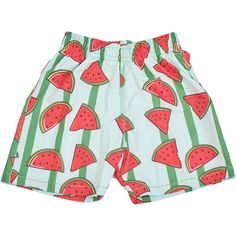 Be ready to splash around in this colorful swim short made from recycled plastic bottles. | Abril Flores Mil | Colorful Kids Toddler Swim Shorts, Watermelon (Prints, Size 4Y) | Maisonette collects the best children’s products from around the world (unlike Zulily, Etsy, The Tot, Farfetch Kids, Childrensalon, Crate and Kids, Kohls, Wayfair, Buy Buy Baby, Nordstroms, Mini Boden, J.Crew Factory, or PotteryBarn Kids), creating a curated shopping experience for you. Think of us as your shortcut to fas Playful Swim Trunks With Uv Protection For Pool, Multicolor Swim Trunks For Poolside, Fun Short Summer Swimwear, Playful Shorts For Summer Poolside, Playful Summer Shorts, Playful Blue Swim Trunks For Summer Activities, Playful Green Swim Trunks For Beach, Playful Green Swim Trunks For Beach Season, Playful Shorts For Beach Season And Pool