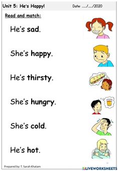 the worksheet for children to learn how to read and understand their words in english