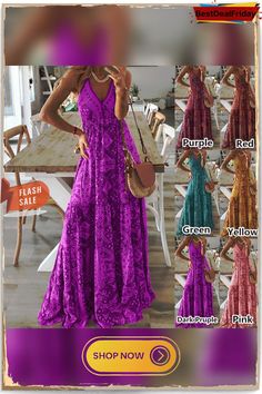 Bohemia Style Women Summer Fashion Floral Print V-neck Sleeveless Long Dresses Vestido Purple V-neck Beach Sundress, Bohemian V-neck Sleeveless Dress For Party, Purple V-neck Sundress, Purple V-neck Sundress For Summer, Purple Sleeveless V-neck Dress For Spring, Women Summer Fashion, Bohemia Style, Sleeveless Long Dress, Floral Fit