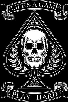 ace of spades tee design with a skull in the spade Brotherhood Tattoo, Cat Cards Handmade, Memento Mori Art, Fear Tattoo, Ace Of Spades Tattoo, Roman Catholic Art, Spade Tattoo, Black Skull Tattoo, Iphone Wallpaper Blur