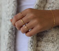 W H A T ∙ M A K E S ∙ T H I S ∙ S P E C I A L This unique minimalist ring is meticulously handmade in the ARAN JEWELS studio. Each individual ring is unique and one of a kind and cleaned, buffed and polished. They then go through our electroplating process which includes a thick layer of 18k Gold. That ring is perfect for worn alone for a classic minimal look. Simple, delicate and versatile... you'll want a few of these in your collection. - we use only the finest quality materials - all compone Elegant Star-shaped Midi Rings As Gift, Minimalist Star-shaped Rings For Everyday, Minimalist Star Shaped Rings For Everyday, Minimalist Star-shaped Cubic Zirconia Jewelry, Polar Star, Etsy Gold Ring, Ring Minimalist, Minimalist Ring, Star Ring