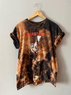 Bleached and distressed Headstones tour  shirt size large Distressed Rock T-shirt For Streetwear, Distressed Acid Wash Band Merch T-shirt, Vintage Distressed T-shirt For Festivals, Stonewashed Band Merch T-shirt For Streetwear, Grunge T-shirt For Fall Music Festival, Edgy Distressed Faded T-shirt, Faded Stonewashed Grunge Tops, Stonewashed T-shirt For Summer Streetwear, Washed Crew Neck Top For Concert