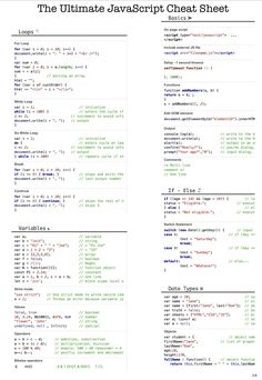 an image of the ultimate jlvscript sheet