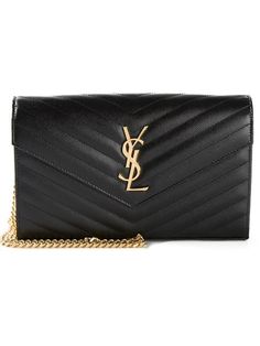 Shop Saint Laurent 'Monogramme' clutch in Vitkac from the world's best independent boutiques at farfetch.com. Over 1000 designers from 300 boutiques in one website. Luxury Clutch, Crossbody Bag Black, New Year Decor, Chain Crossbody Bag, Hermes Bag, Black Cross Body Bag, Backpack Purse, Hand Bag, Continental Wallet