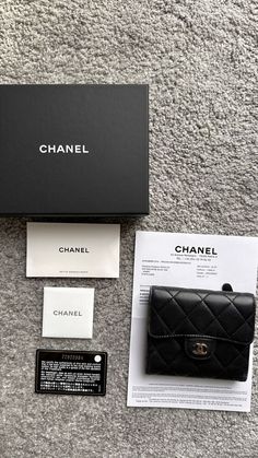 #ad Top Seller for Chanel Authentic Black Leather Wallet, Womens Accessories Chanel Mini Wallet, Luxury Wallet Women, Chanel Wallets, Small Black Bag, Chanel Aesthetic, Aesthetic Bags, Expensive Gifts, Chanel Mini, Chanel Purse