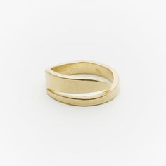 Everyday Brass Open Ring, Everyday Brass Rings, Everyday Brass Rings With Polished Finish, Modern Brass Open Ring, Hand Forged Open Ring Jewelry For Everyday, Modern Brass Midi Rings, Minimalist Brass Midi Rings For Anniversary, Brass Open Band Metal Ring, Brass Open Band Metal Ring Jewelry