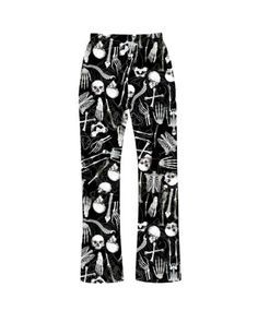 Great Shopping Women's Skull Bones Ribcage Skeletons Anatomy Pyjama Nightwear Lounge Pants Goth, Womens Intimates Sleep Bones Heart, Skull Anatomy, Anatomy Bones, Pajama Bottoms Womens, Skull Bones, Punk Emo, Pajamas Comfy, Pyjama Bottoms, Wardrobe Outfits