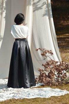 Silk Maxi Skirt For Wedding, Floor-length Satin Skirt For Gala, Satin Floor-length Skirt For Spring, Floor-length Satin Skirt For Spring, Spring Floor-length Satin Skirt, Party Long Satin Pleated Skirt, Satin Pleated Relaxed Maxi Skirt, Satin Relaxed Pleated Maxi Skirt, Satin Pleated Party Skirt