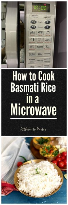 how to cook basmati rice in a microwave