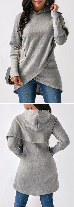 Mi mamá está bonita Afrikaanse Mode, Sweatshirt Cute, 가을 패션, Asymmetric Hem, Long Sleeve Hoodie, Autumn Winter Fashion, Farmer, Style Me