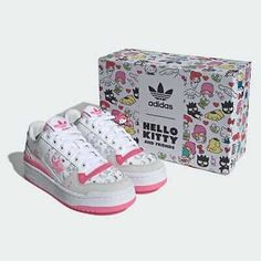 adidas Women's ADIDAS ORIGINALS × HELLO KITTY AND FRIENDS FORUMBOLD IF1229 | eBay Adidas Synthetic Skate Shoes With Round Toe, Adidas Skate Shoes With Round Toe, Cute Closed Toe Synthetic Sneakers, Hello Kitty Sneakers, Juicy Couture Track Suit, Hello Kitty And Friends, Sneakers Adidas, Track Suit, Adidas Women