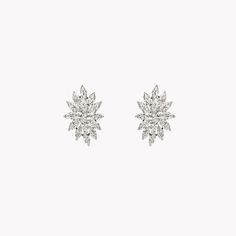 Material Good | Marquise Diamond Cluster Earrings Marquise Diamond Earrings, Perspective Images, Marquise Shape Diamond, Diamond Cluster Earrings, Marquise Diamond, Day To Night, Cluster Earrings, To Night, Diamond Cluster