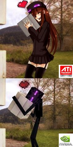 minecraft anime Minecraft Enderman, Mine Minecraft