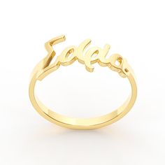 Every proud Greek needs a Greek name ring in her jewelry box. Customize it with your name, or choose your favorite Greek word to create a ring that is uniquely yours. Guaranteed to garner compliments, you'll want to wear this Greek name ring every day. Greek Name, Greek Icons, Greek Names, Arabic Jewelry, Everyday Bracelet, Name Ring, Name Rings, Turquoise Bead Necklaces, Greek Jewelry