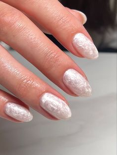 Oyster Nails, Engagement Nails, Pink Gel, Her Nails, Bride Nails, Neutral Nails, Bridal Nails