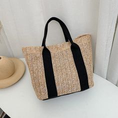 Shipping: Worldwide Express Shipping AvailableDelivery time: 7-15Days Fast ShippingReturns: Fast refund, 100% Money Back Guarantee. Rope Knitting, Rattan Handbags, Braided Bag, Boho Handbags, Straw Beach Bag, Knitting Bag, Straw Tote Bag, Straw Handbags, Woven Tote Bag