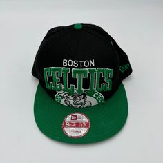 About this item Condition: Used: Seller Notes: Pre-owned item in good condition” Brand: New Era Cap is a brand with an authentic sports heritage with Variety of Caps/Hats Size: adjustable Color: Multi-Color Product: Cap, Hat Team: Boston Celtics professional basketball team based out in Boston Gender: Men New Era Snapback, Basketball Team, New Era Cap, Basketball Teams, Boston Celtics, In Boston, Hat Sizes, New Era, Caps Hats