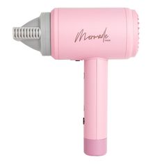 Create the flawless blowout with Mermade Hair Dryer. This professional quality hair dryer gives you unique options to suit your own vibe and style. Choose between two speed settings, amplified or concentrated airflow, cool shot function plus two concentrator attachments. Mermade Hair Dryer uses iconic airflow technology to increase moisture retention protecting your hair from long term damage. Mermade Hair Dryer is available in our signature pink with a sleek bespoke design. Amazon Hair, Blow Dry Brush, Christmas Money, Fun Shots, Anti Frizz Products, Dry Brushing, Hair Follicle, Bespoke Design, Wet Hair