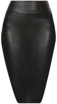 Elegant Faux Leather Pencil Skirt For Party, Elegant Faux Leather Pencil Skirt For Work, Elegant Faux Leather Pencil Skirt For Office, Classic Leather Mini Skirt For Work, Elegant Formal Faux Leather Pencil Skirt, Elegant Fitted Faux Leather Pencil Skirt, Chic Faux Leather Pencil Skirt For Work, Fitted Faux Leather Skirt For Office, Sleek Pencil Skirt For Night Out