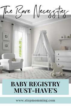 the baby nursery must haves