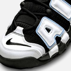 Style No. DQ6200-001 Color: Black/White/Multi/Color/Cobalt Bliss Nike Air More Uptempo Big Kids' Shoes. Nike Air More Uptempo 96, Uptempo 96, Nike Kids Shoes, Nike Air More Uptempo, Nike Air More, Red Puffer, Cute Nike Shoes, Cute Nikes, Red Nike