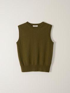 Composition : Cashmere 5%, Superfine Lambswool 60%, Polyamide 35%Color : Green_FREECountry of Origin : Republic of Korea Knit Vest, Knitwear, Cashmere, Composition, Knitting, The Originals, Clothes For Women, Green, Clothes