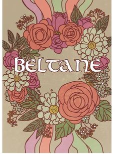 a card with flowers and bunny ears in the center that says, be cranee