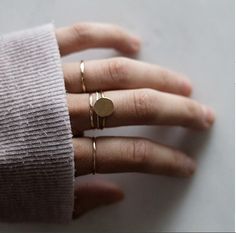 Minimalistic Rings, Layered Rings, Jewelry Diamonds, Us When, Instagram Giveaway, Custom Wedding Rings, Gold Rings Jewelry, Easy Style, Shooting Star