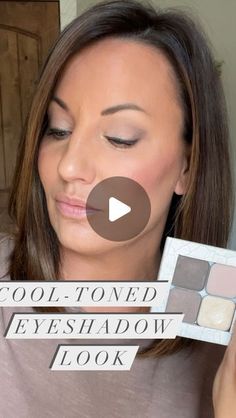 Seint Makeup Cool Tone Eyeshadow, Super Simple Eyeshadow, Cool Tone Eyeshadow, Eyeshadow Guide, Simple Eyeshadow, How To Apply Eyeshadow, Eyeshadow Brush, Lower Lashes, Eyeshadow Tutorial